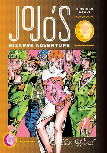 JoJo's Bizarre Adventure: Part 5--Golden Wind, Complete Manga Set (Vols. 1-9)