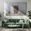 Wall Art Highlander in Snow