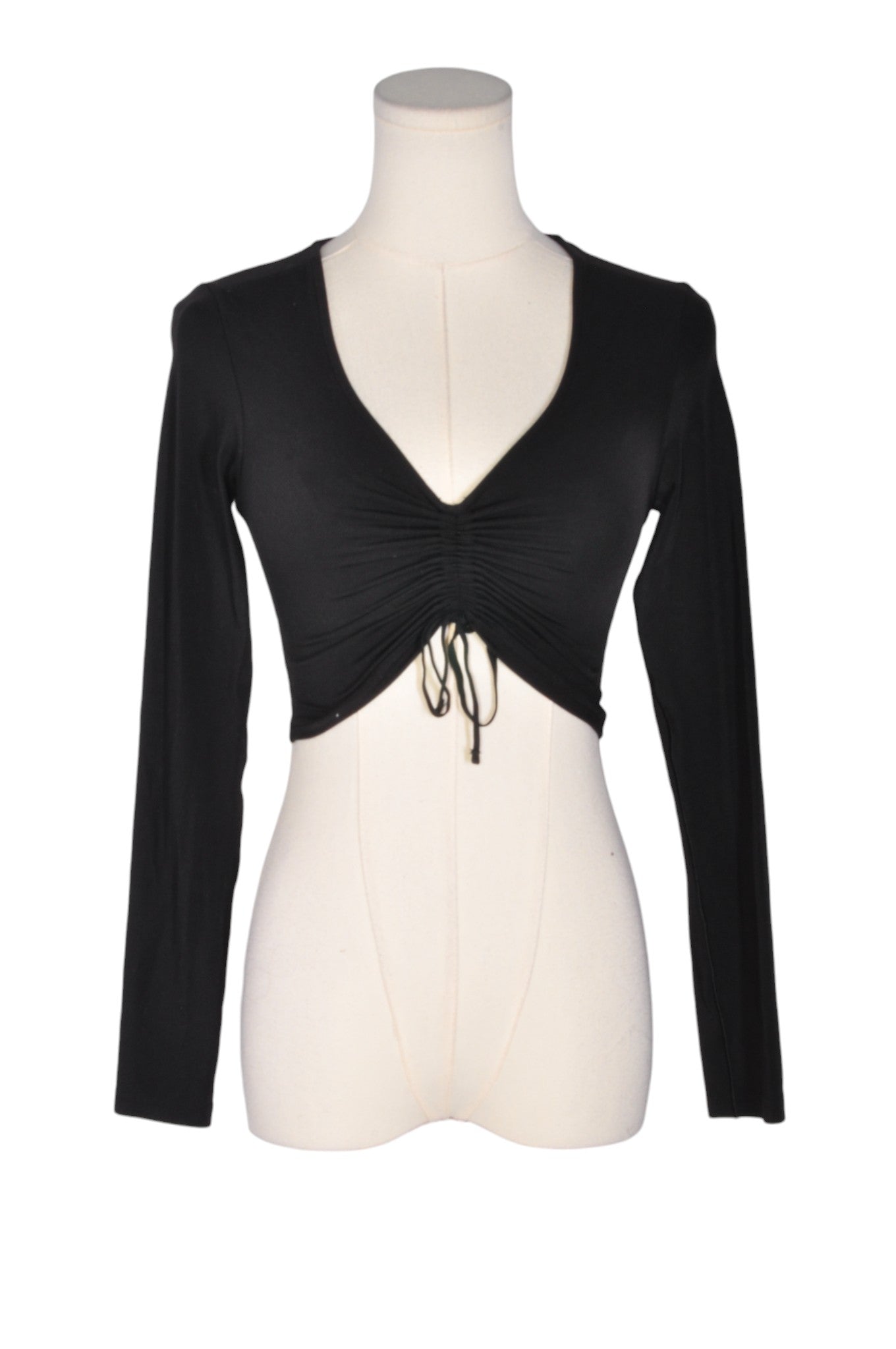 AERIE Women Crop Tops Regular fit in Black - XS