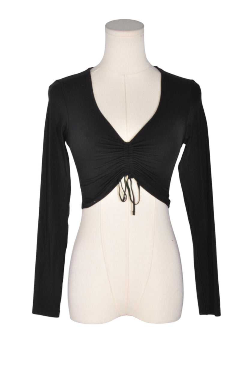 AERIE Women Crop Tops Regular fit in Black - XS