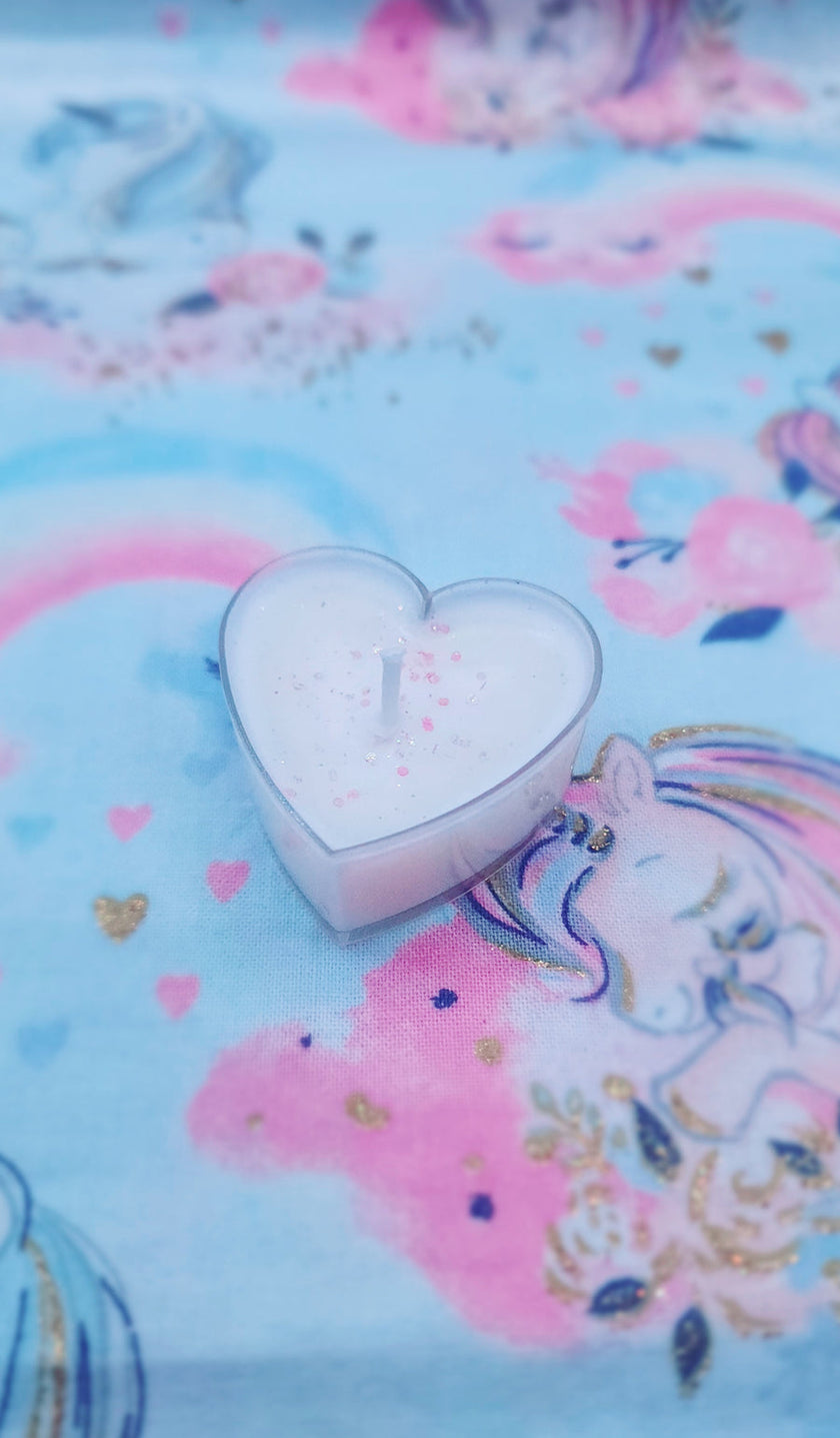 Mini Bougie individuelle Love Bombe et potion magique de licorne