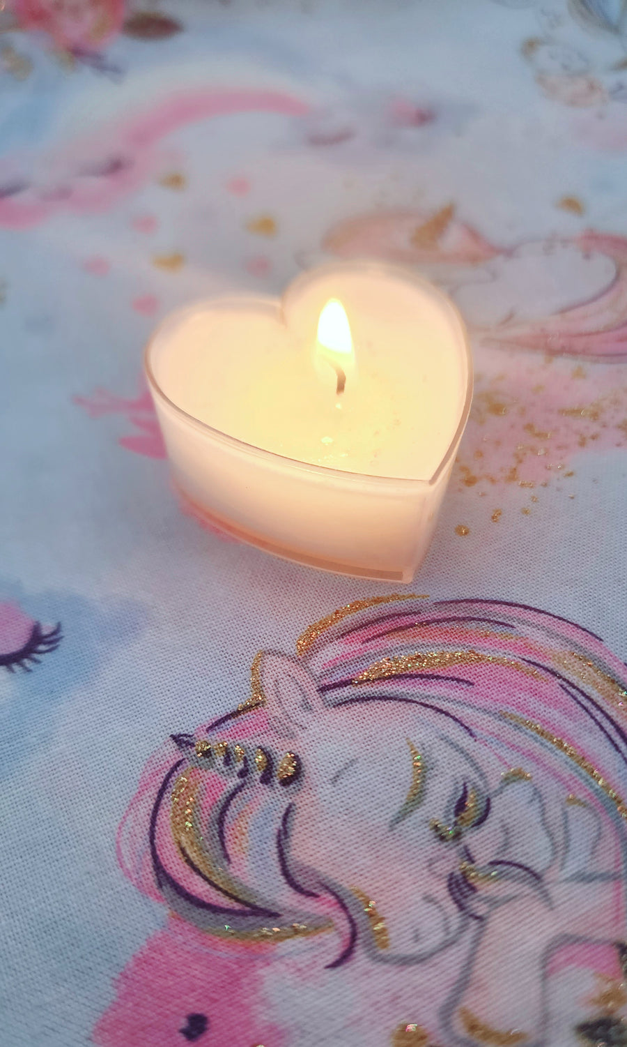 Mini Bougie individuelle Love Bombe et potion magique de licorne