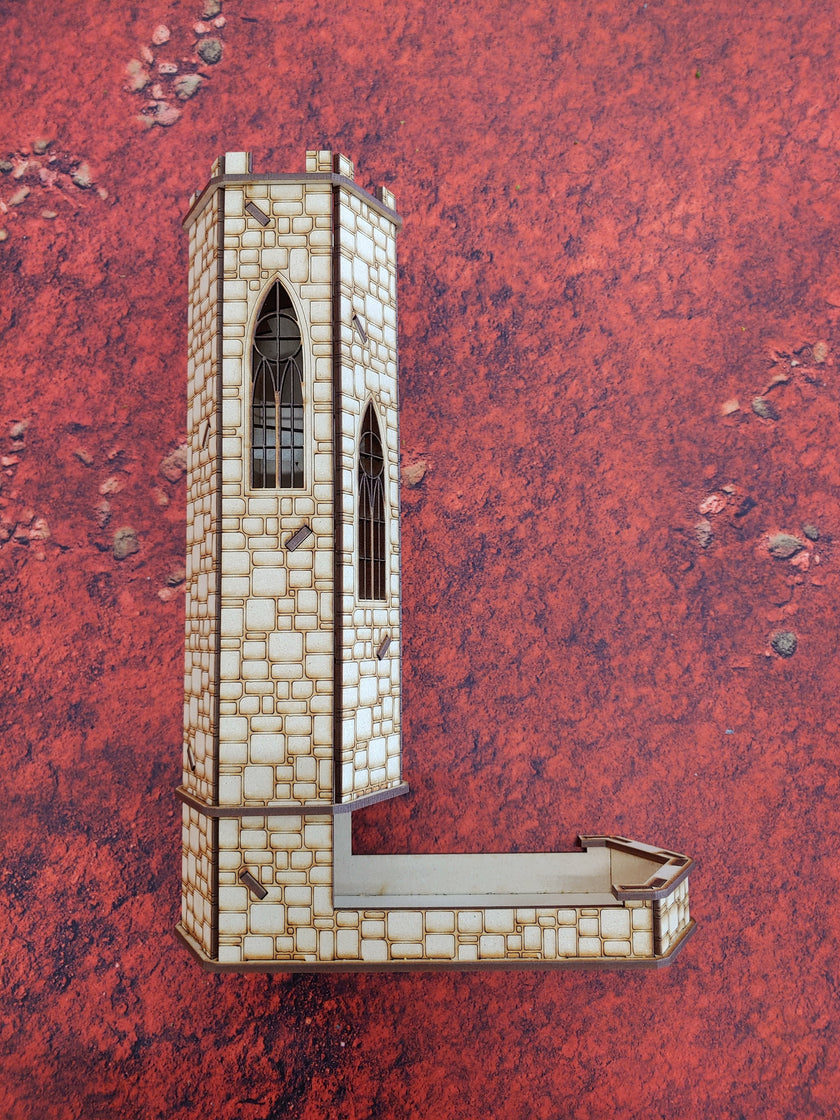 Dice Tower- MDF- The Hex Tower Deluxe