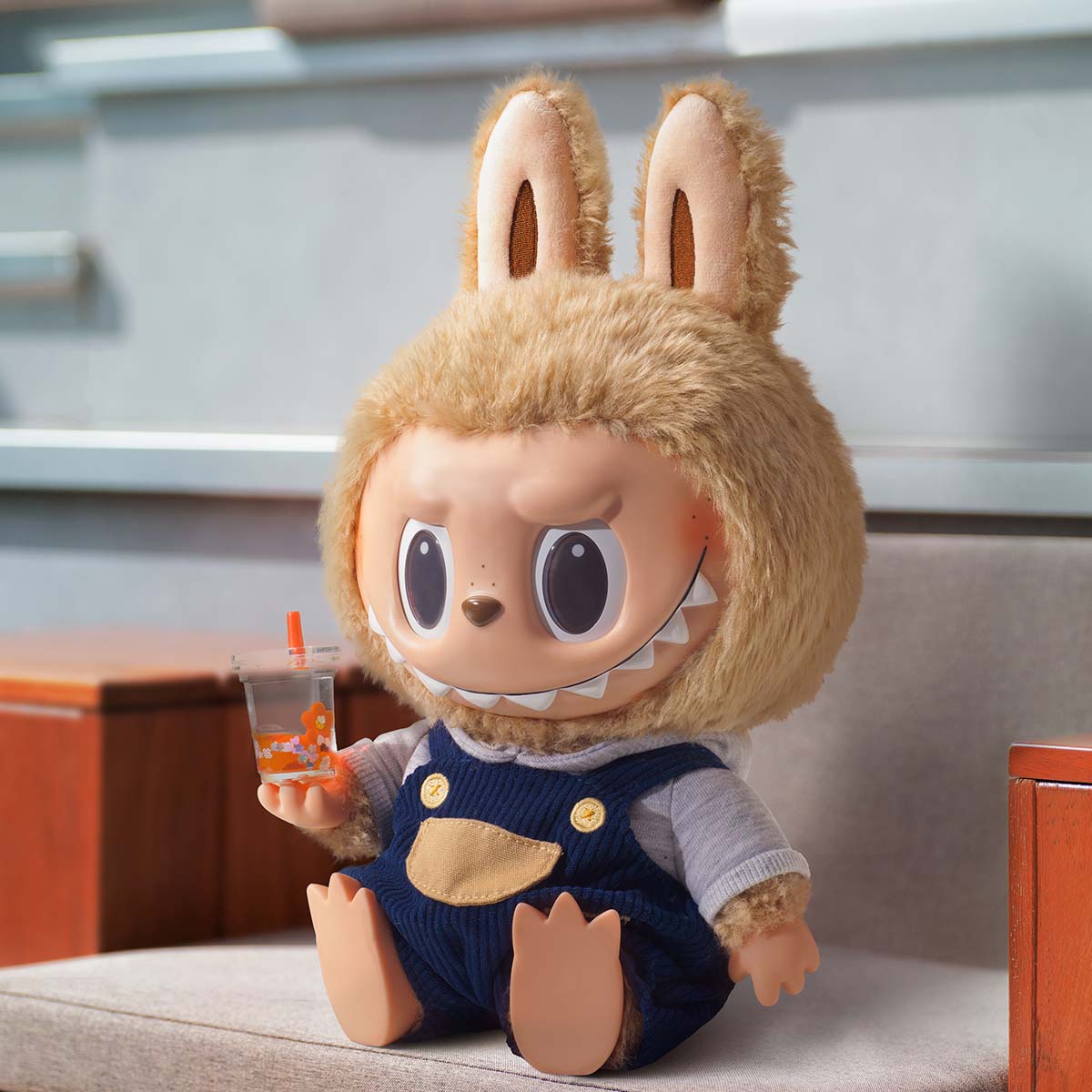 LABUBU Time to chill-Vinyl Plush Doll [Pre Order]