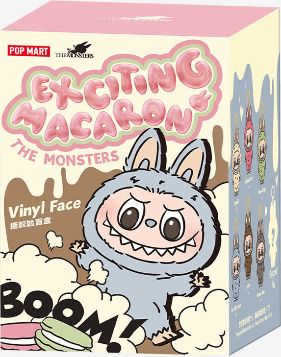 Labubu - The Monsters Exciting Macaron Vinyl Plush Blind Box (1 Random Box)
