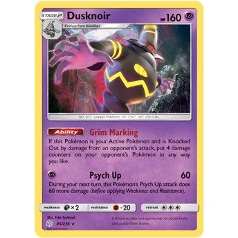 Dusknoir - 85/236 (Prerelease Kit Exclusive) (085/236) (PR)