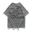 2025 Summer Printed Heavy Loose OVERSIZE Round Neck Short Sleeve Unisex T-shirt