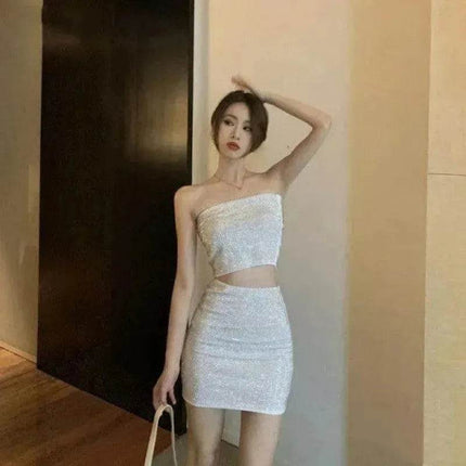 2025  Summer Two Piece Inner Wear Tube Top Suit