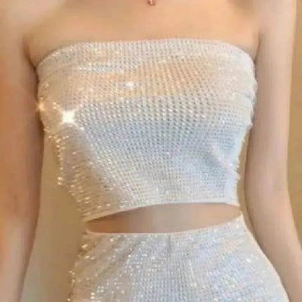 2025  Summer Two Piece Inner Wear Tube Top Suit