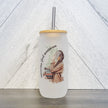 Collecting Book Boyfriends Glass Can with Bamboo Lid