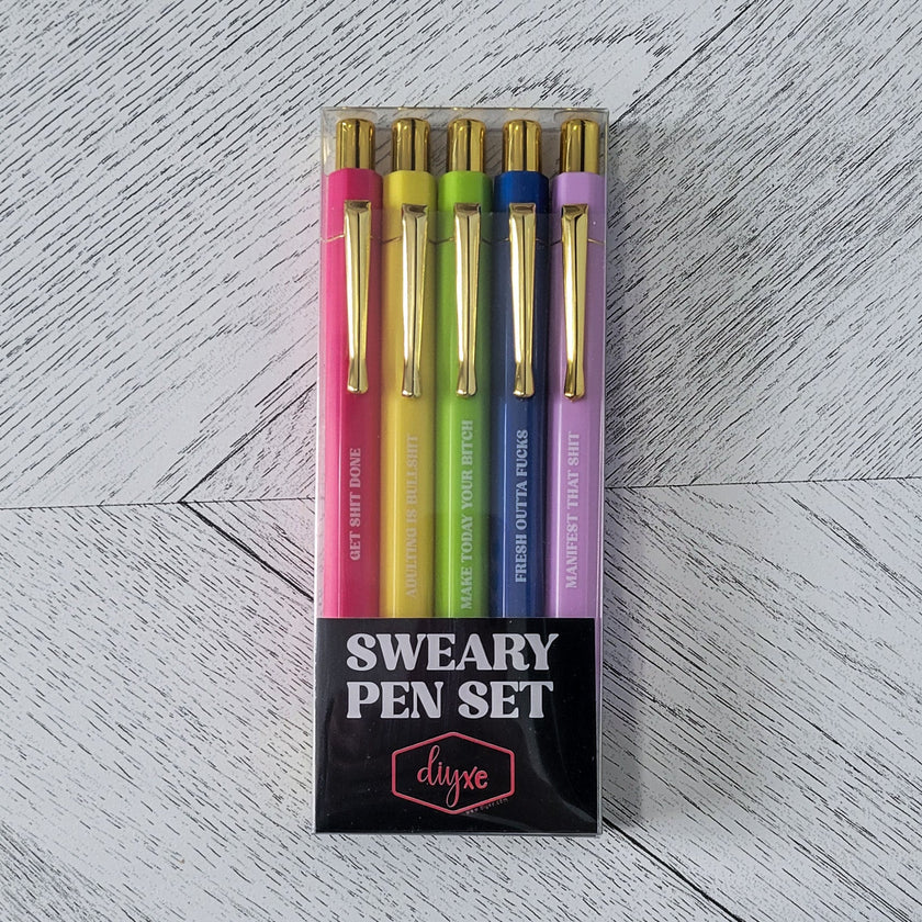 Sweary Pen Set