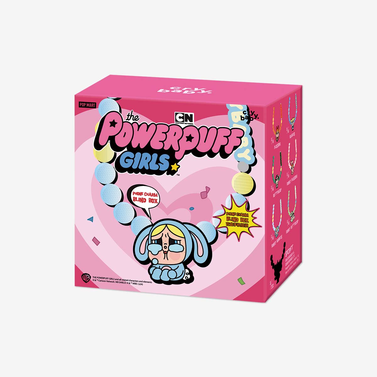 [pre order] CRYBABY x Powerpuff Girls Series-Phone Charm Blind Box