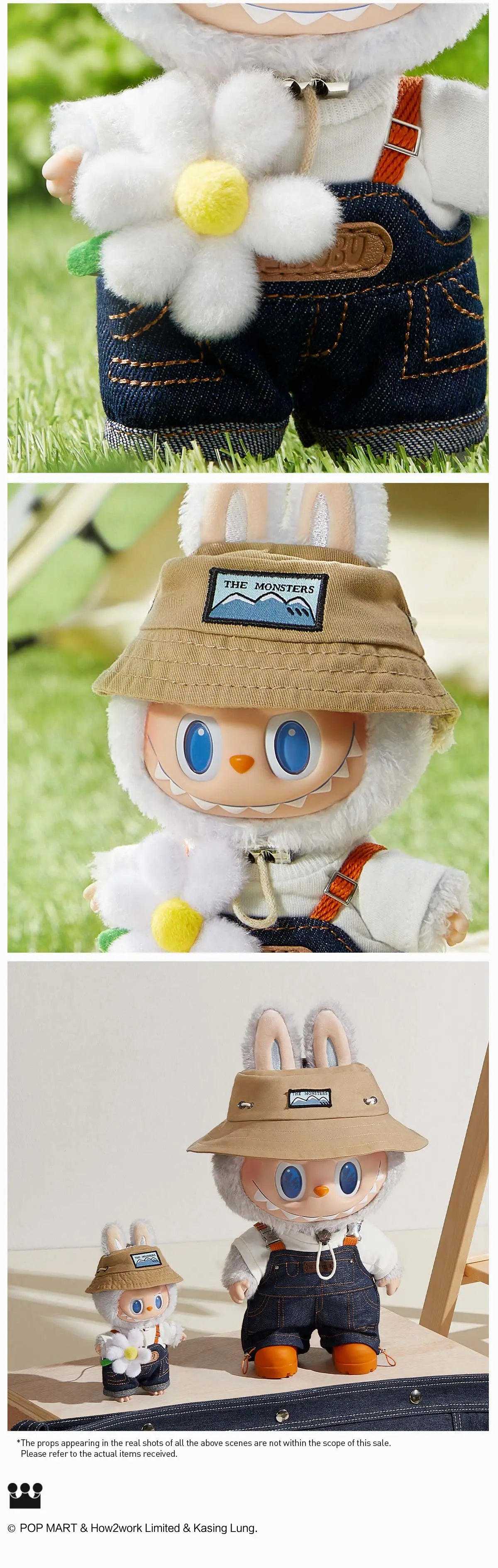 [pre order] THE MONSTERS FALL IN WILD SERIES-Vinyl Plush Doll Pendant