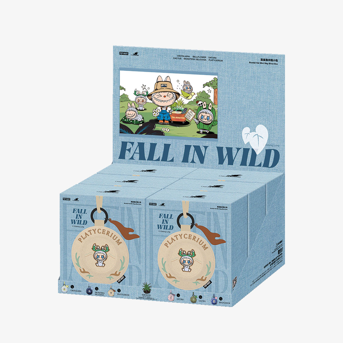 [pre order] THE MONSTERS FALL IN WILD SERIES-Bucket Hat Mini Bag Blind Box