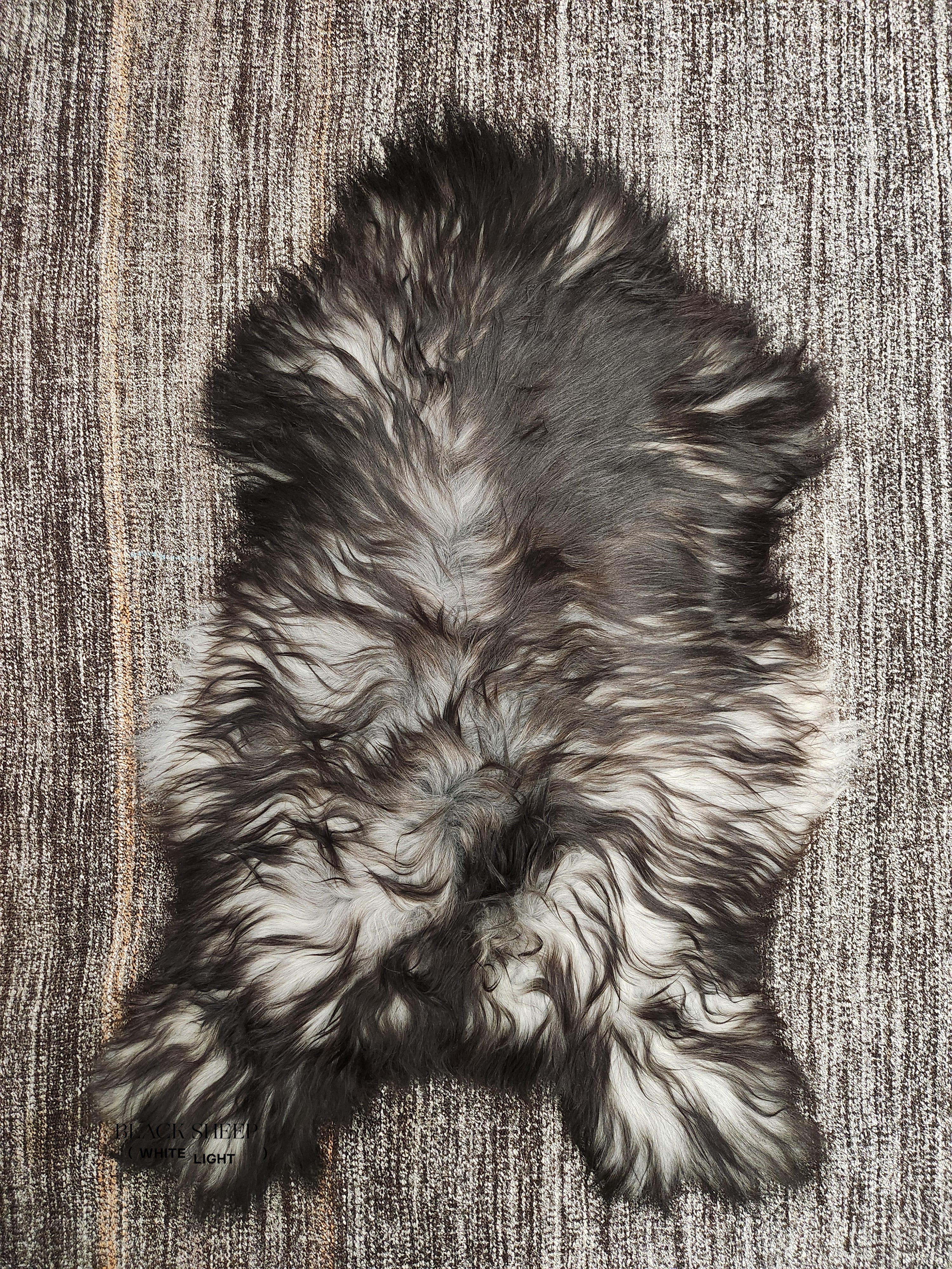 Natural Dark Grey Icelandic Sheepskin