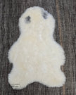 Shorn Grey Spotted Icelandic Sheepskin | Random