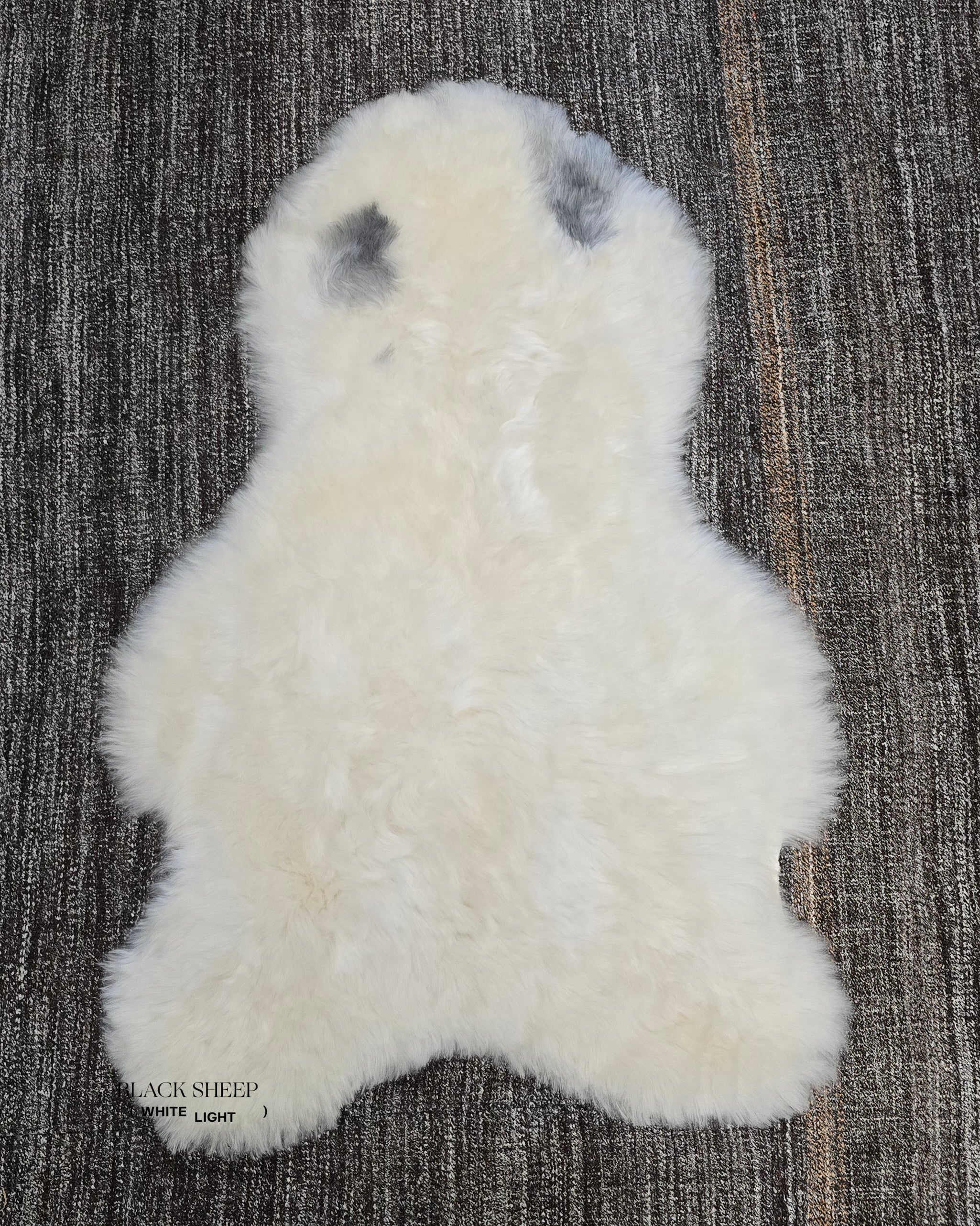 Shorn Grey Spotted Icelandic Sheepskin | Random