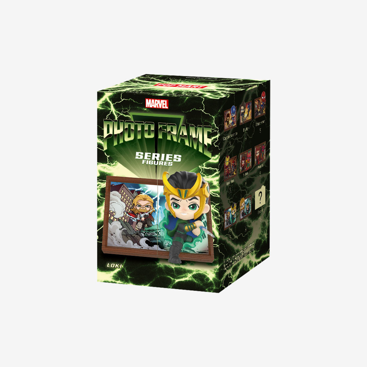 Pop Mart Marvel Photo Frame Series Figures Blind Box (1 Random Box)