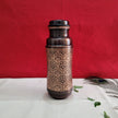 Pure Copper Jumbo Water Bottle (1300ML) | Black Antique Engraving | Handcrafted, Ayurvedic & Sustainable Hydration