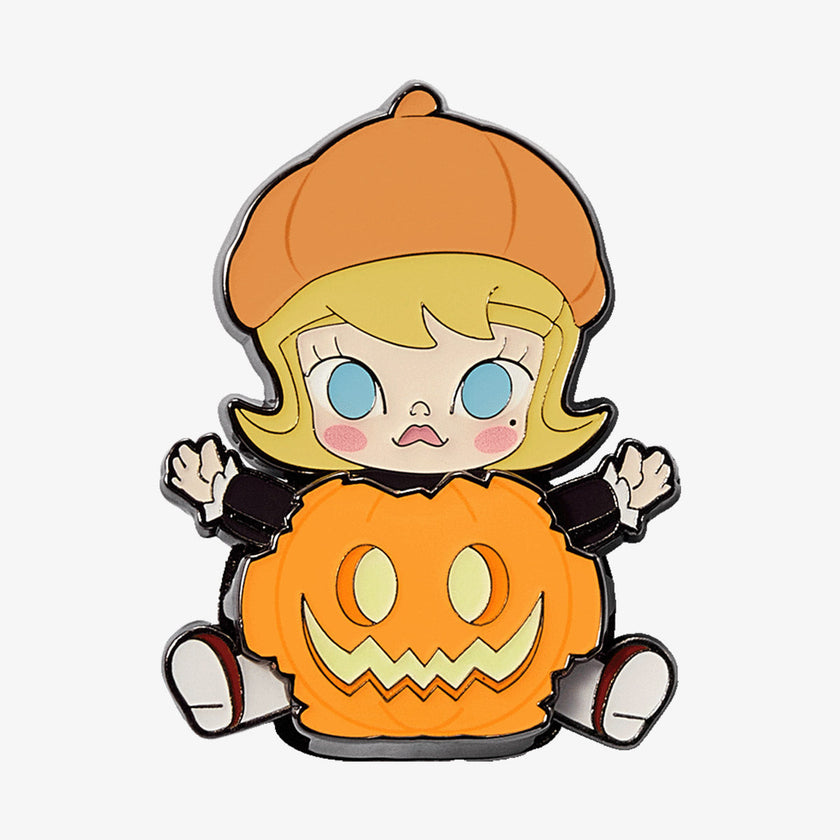 [pre order] Happy Halloween Party Series- LABUBU Pumpkin Fridge Magnet Badge