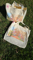 Puppy Flower Shop Tote Bag