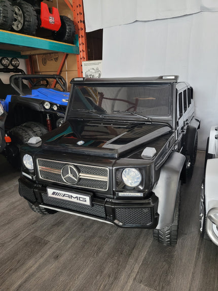 2026 Mercedes Benz G Wagon G63 6x6 24V 2 Seater Kids Ride On Car with Remote Control