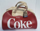 Enjoy Coke Vintage Leather Duffle Bag