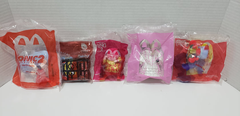 Bag Of Assorted McDonalds Happy Meal Toys