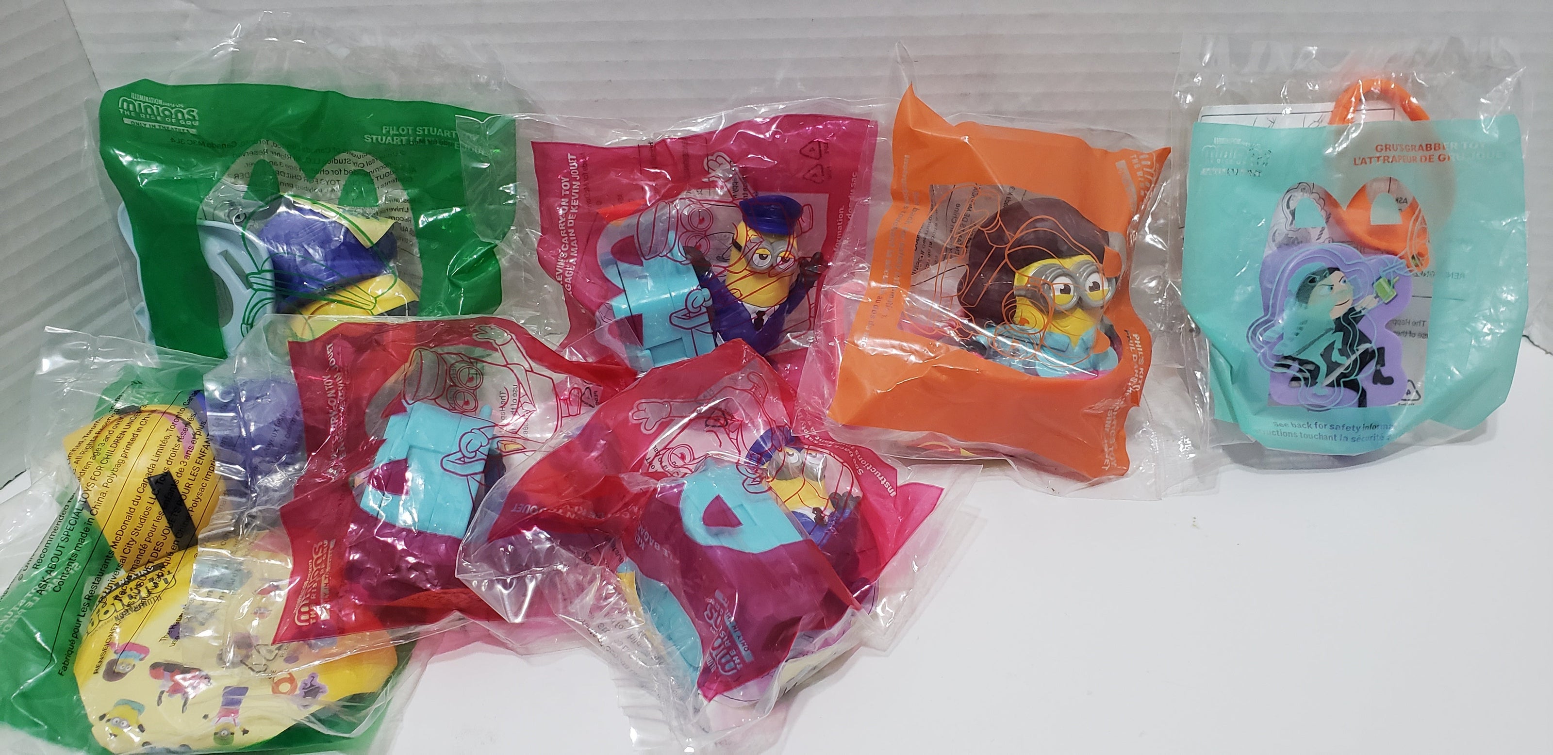 Bag Of Assorted McDonalds Happy Meal Toys