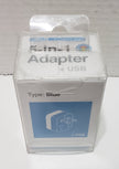 Flight 001 5-in-1 Color-Coded Universal Travel Adapter with 2 USB Ports