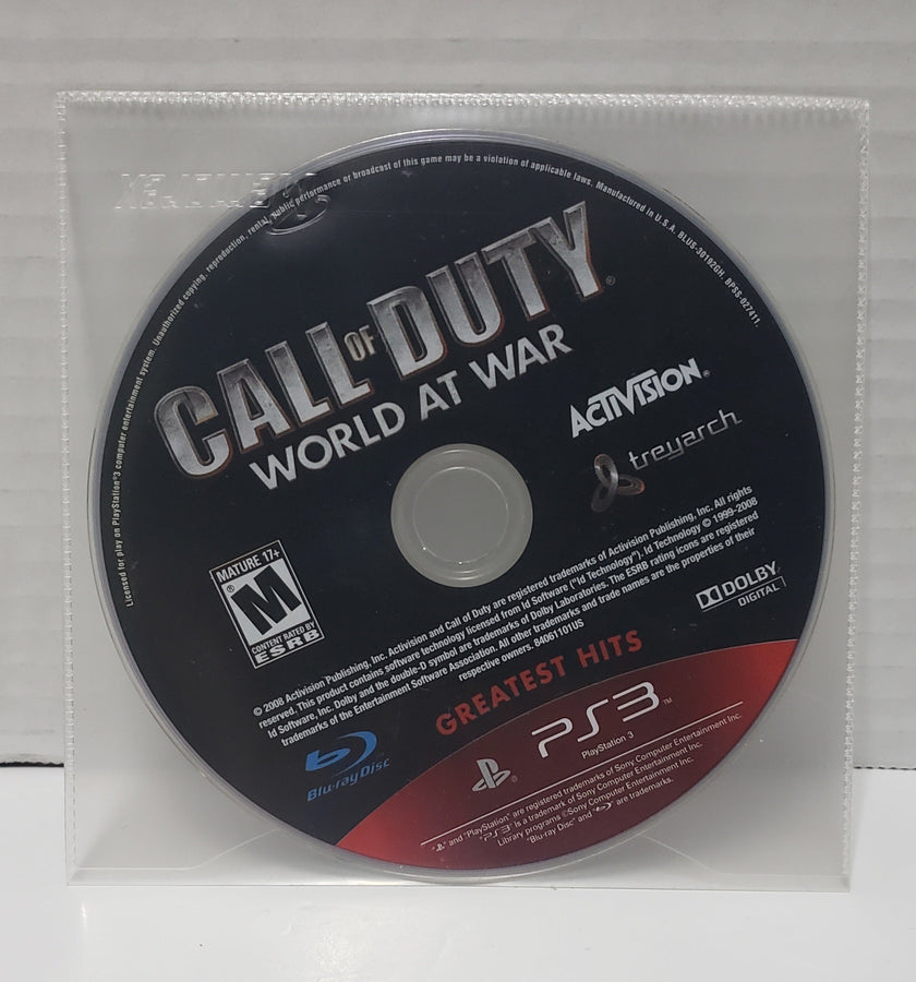 Call Of Duty: World At War - PlayStation 3 - DISC ONLY