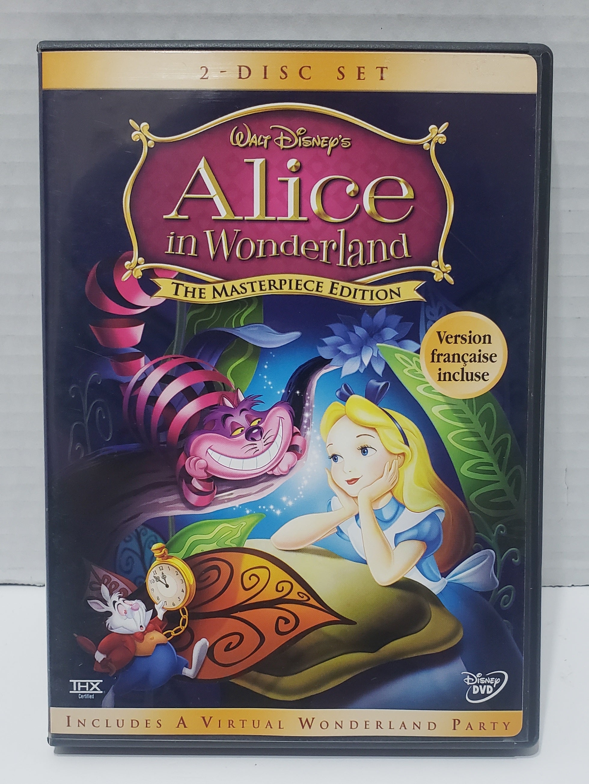 Alice In Wonderland, Masterpiece Edition - DVD