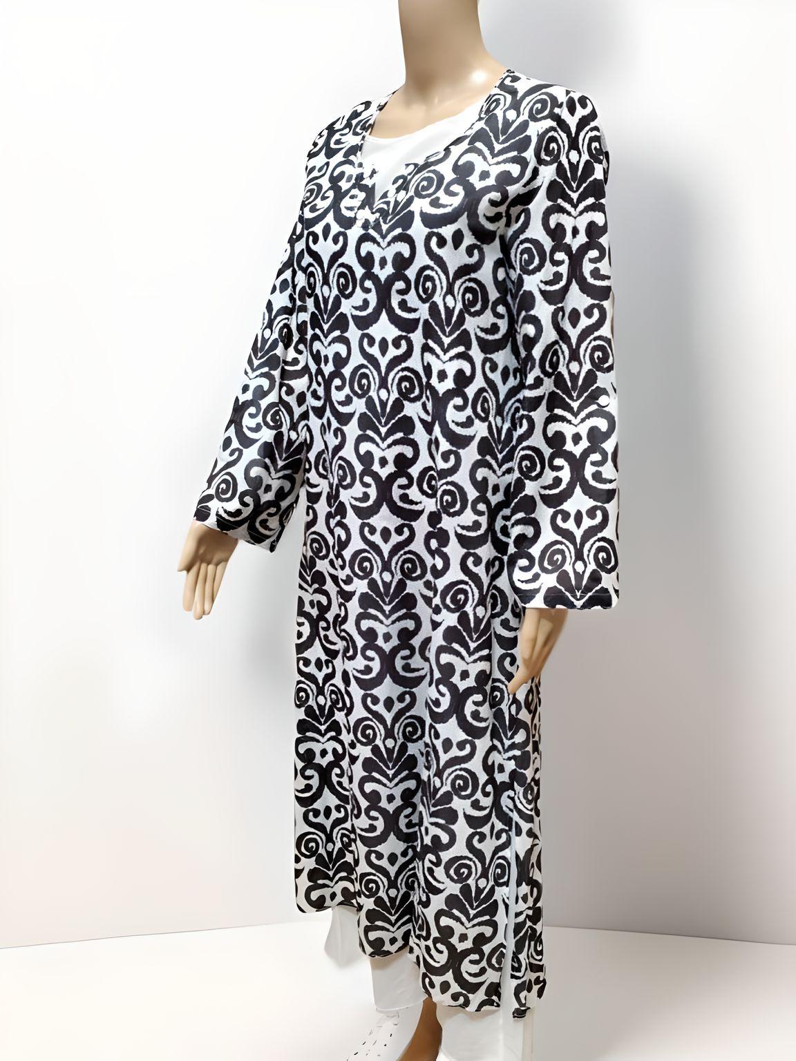 Printed Long Dress
