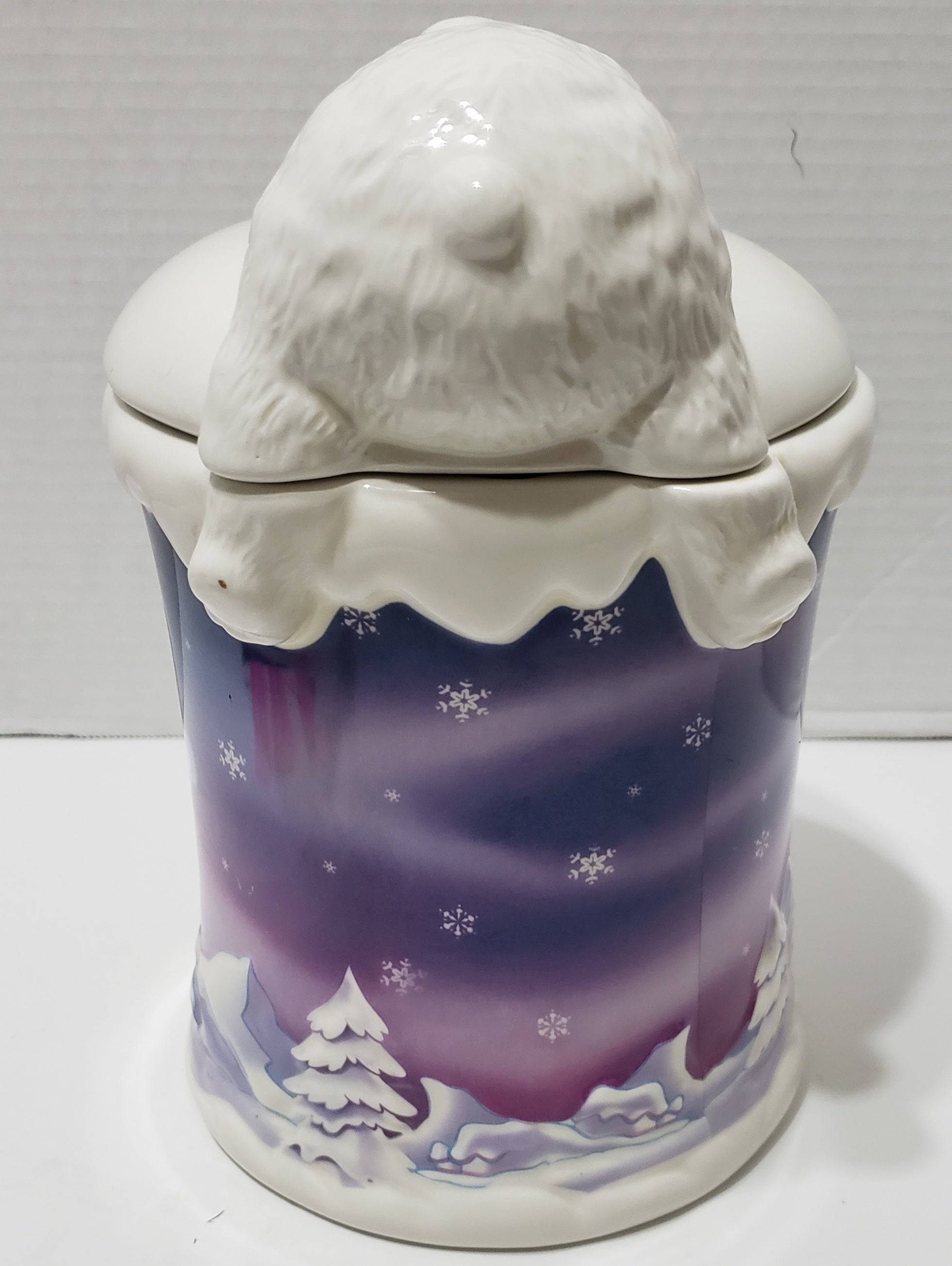 Coca-Cola Polar Bear Cookie Jar - Vintage 2002 Collectible