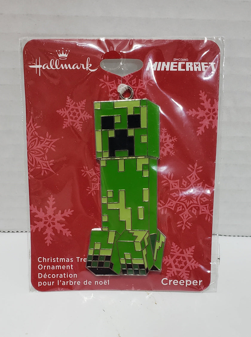 Hallmark Minecraft Creeper Christmas Tree Ornament - Metal