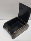 Oriental Cigarette/Trinket Box - Metal - Vintage
