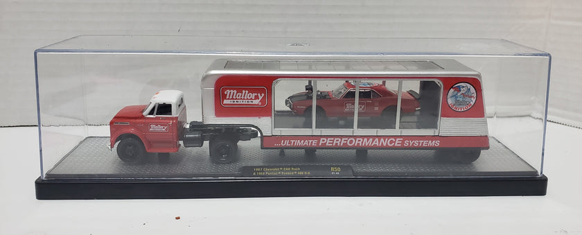 M2 Di-Cast Mallory 1967 Chevrolet C60 Truck & 1968 Firebird Models