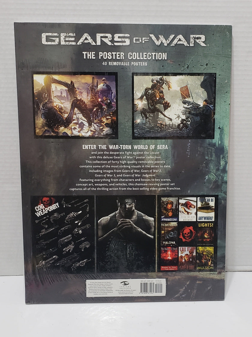 Gears Of War The Poster Collection Book - 40 Posters