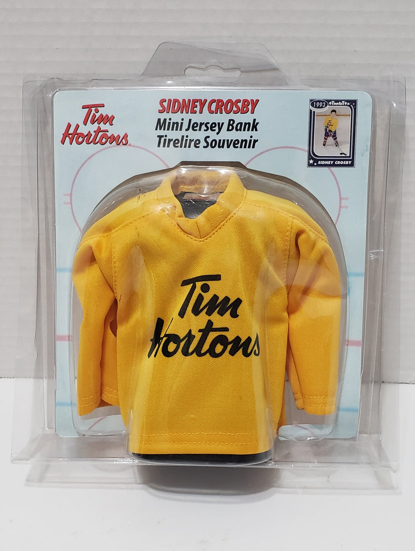 Tim Hortons Sidney Crosby Mini Jersey Coin Bank - 2009