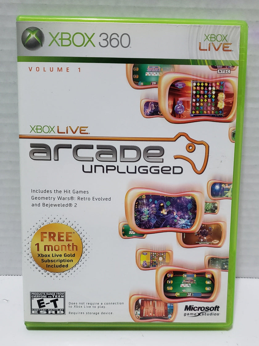 Xbox Live Arcade Unplugged Vol. 1 - XBOX 360