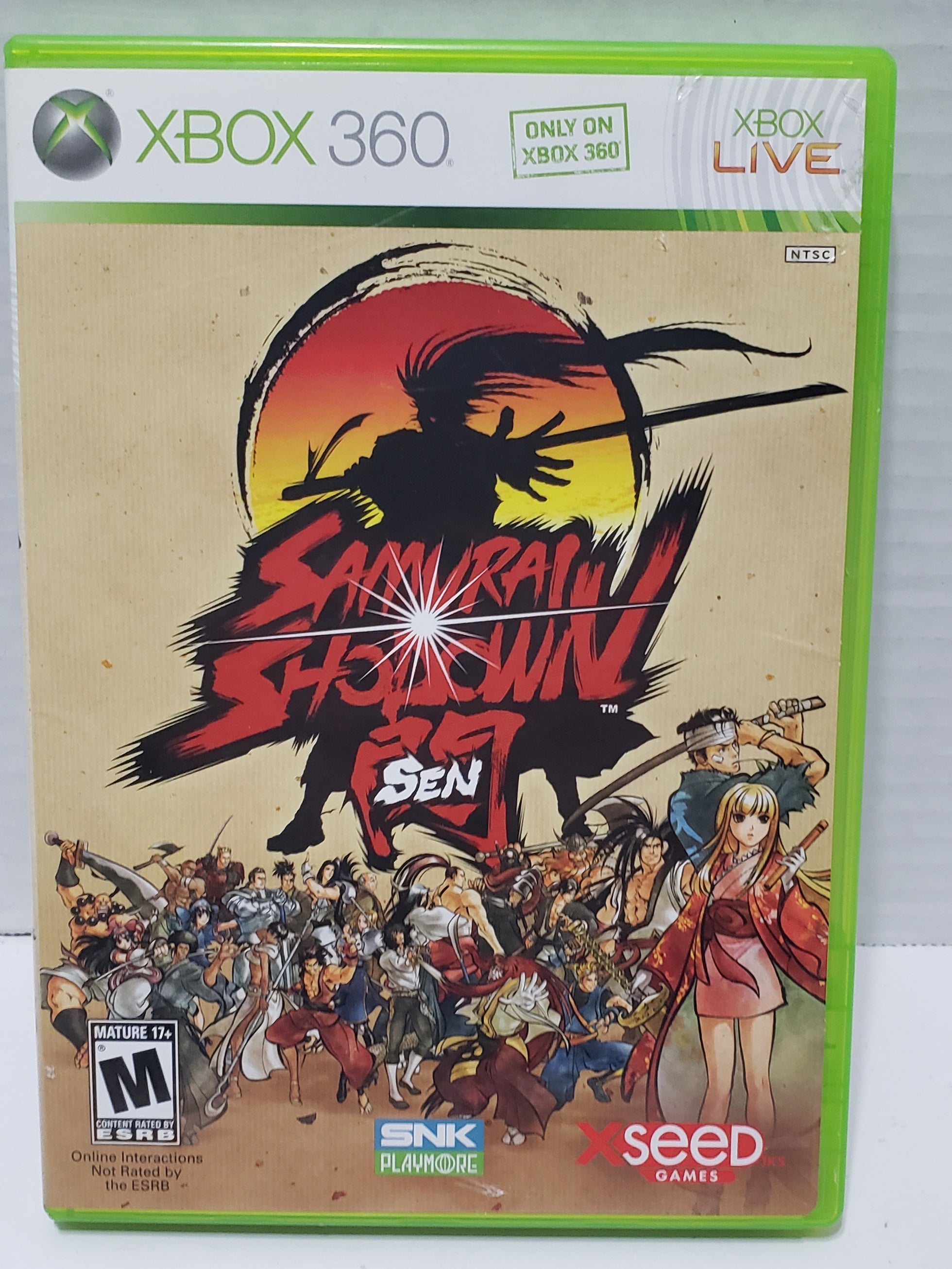 Samurai Shodown Sen - XBOX 360