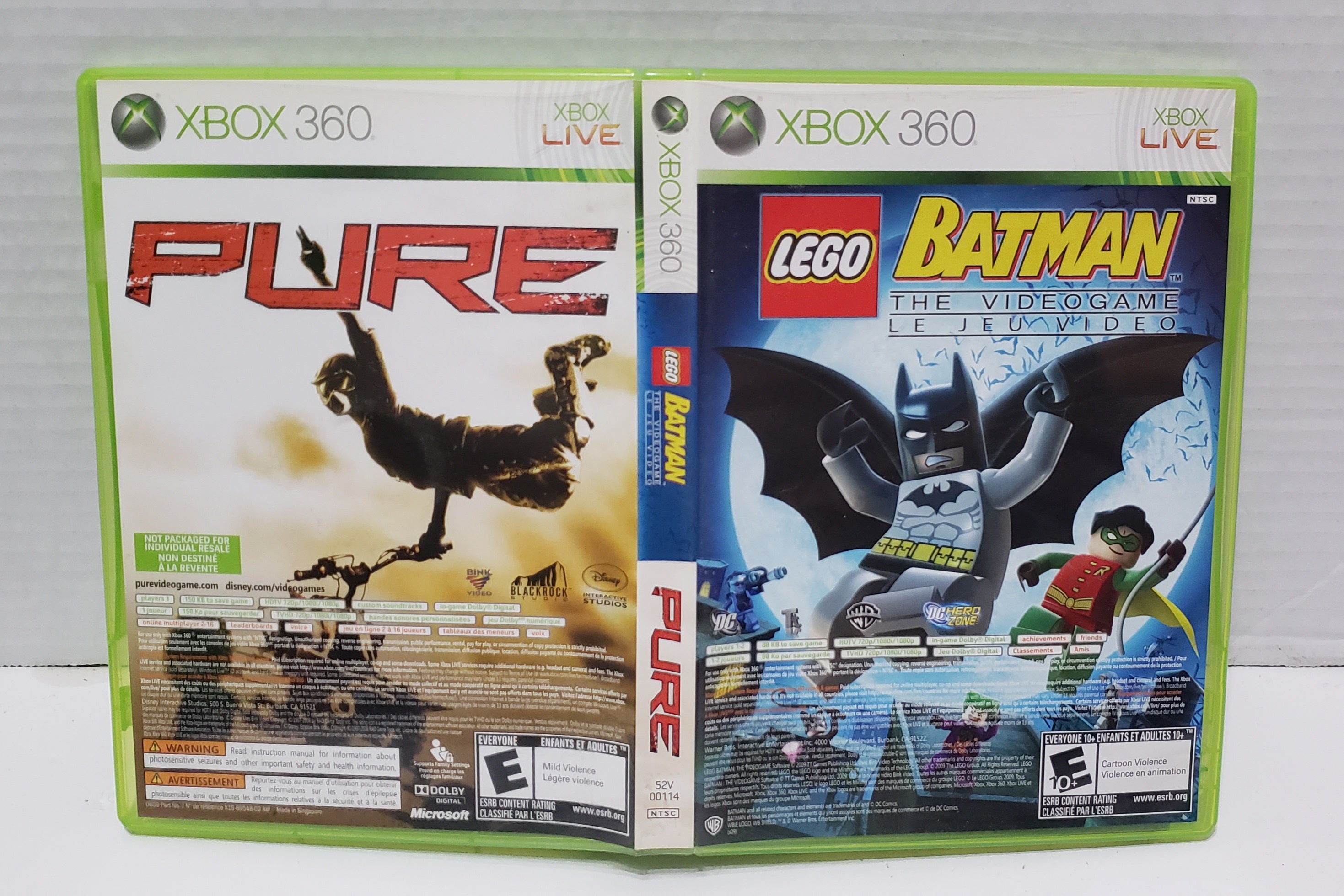 Lego Batman/Pure Double Pack - XBOX 360