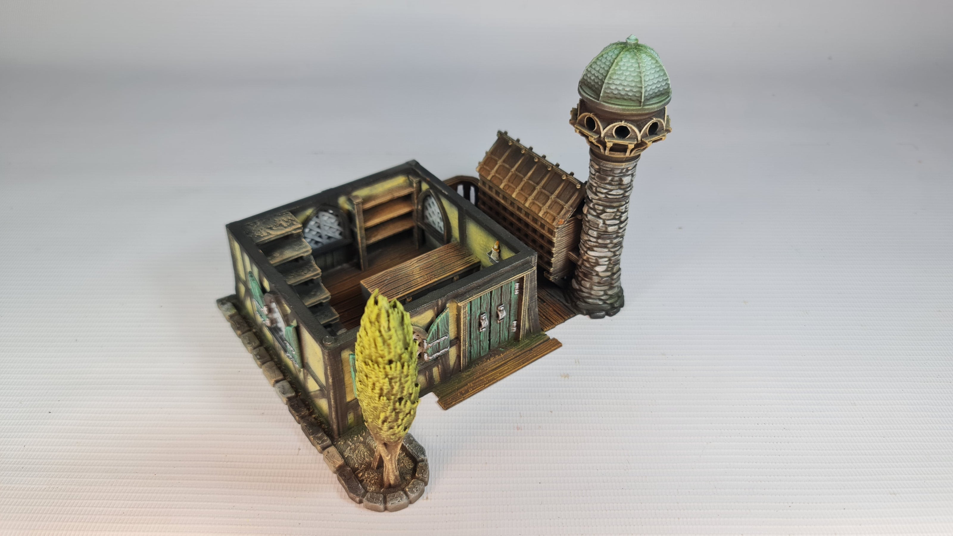 PIGEON ROOST POST OFFICE-MEDIEVAL TOWN SET