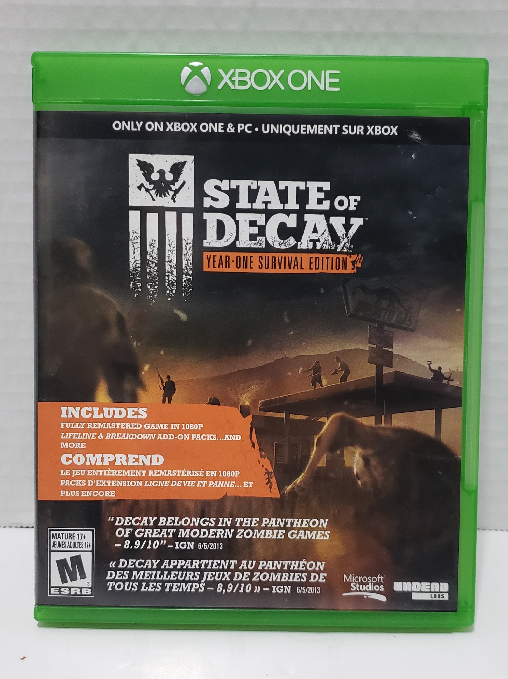 State Of Decay, Year One Survival Edition - XBOX ONE