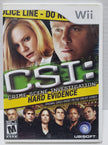 CSI: Hard Evidence - Nintendo Wii