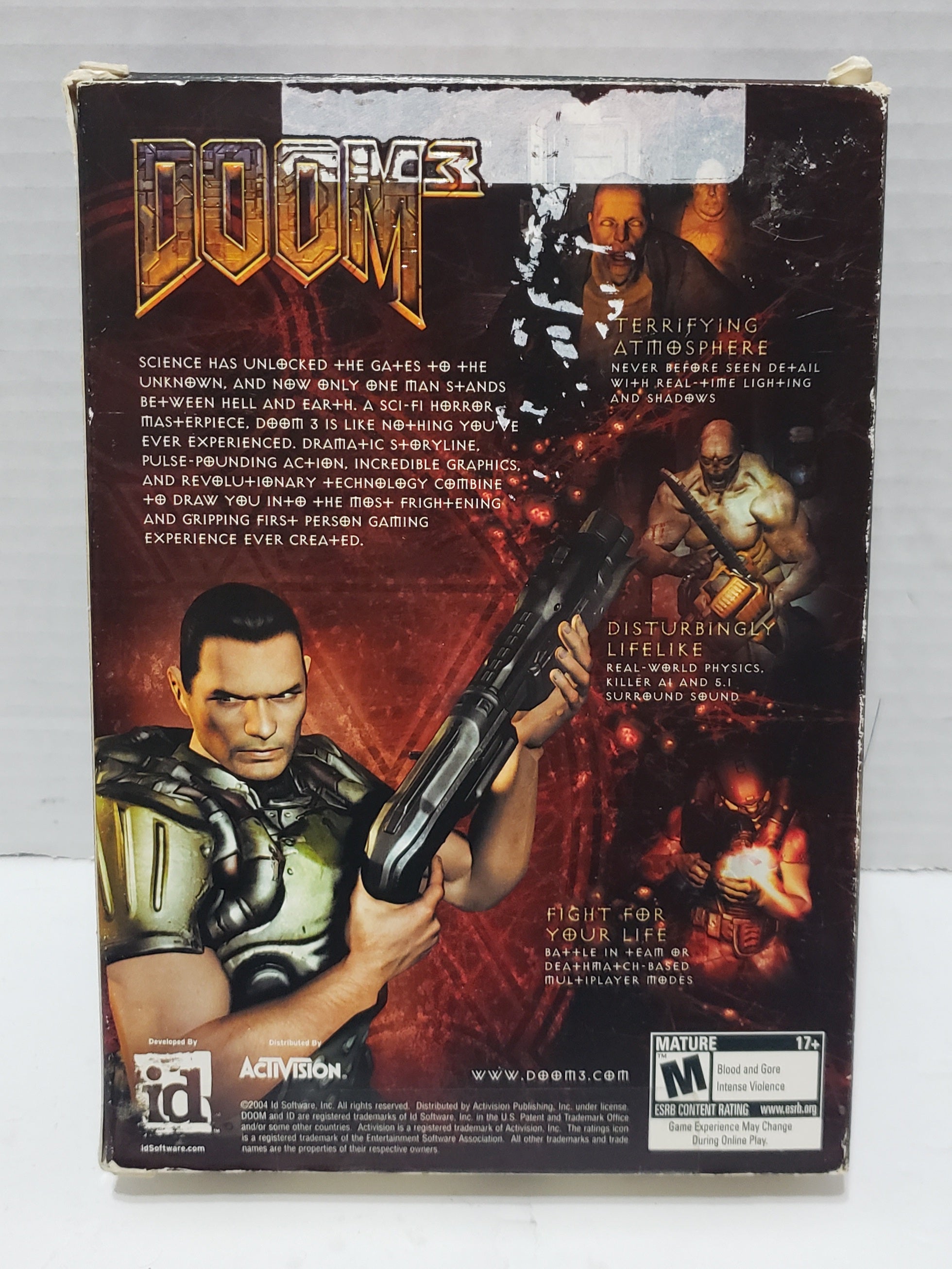 Doom 3, Box Game - PC