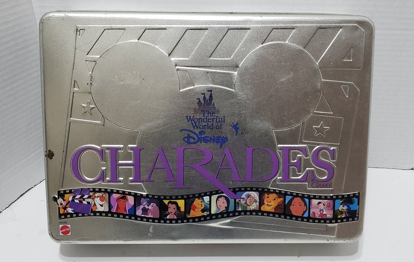 Disney Charades - Vintage 1999 - Metal Tin