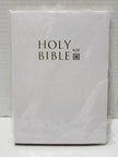 Holy Bible KJV - Paperback - White
