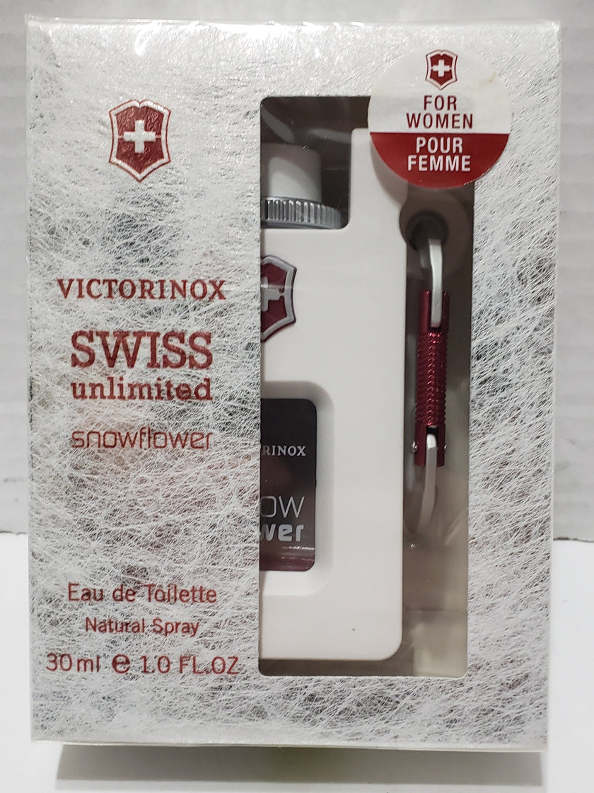 Victorinox Swiss Unlimited Eau De Toilette Spray - Snowflower - 30mL