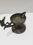 Antique Brass Oil Lamp/Incense Holder/Decanter/Candle Holder - 1950s